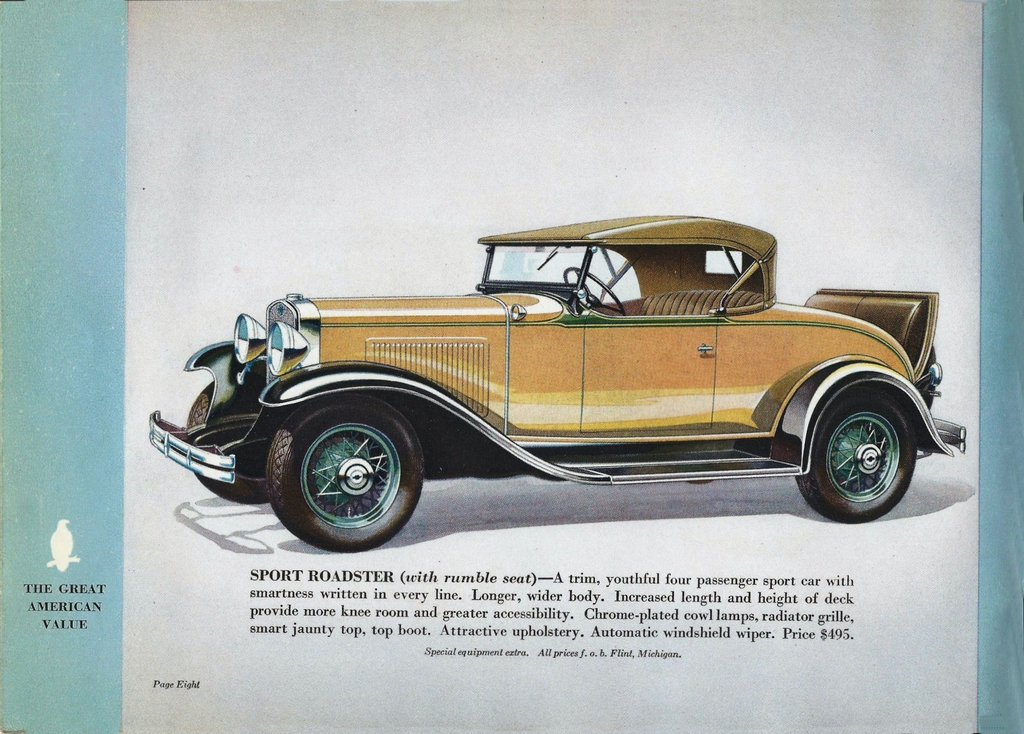 1931 Chevrolet Full Line Brochure Page 14